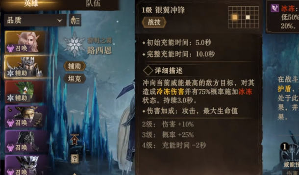 龙息神寂路西恩品质如何 龙息神寂路西恩等级介绍
