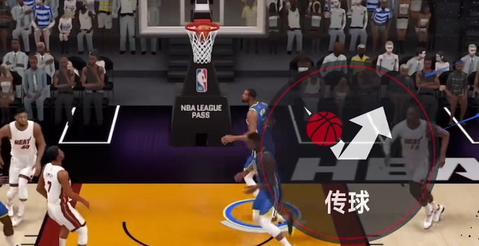 美职篮全明星怎么空接 美职篮全明星空接传球操作分享