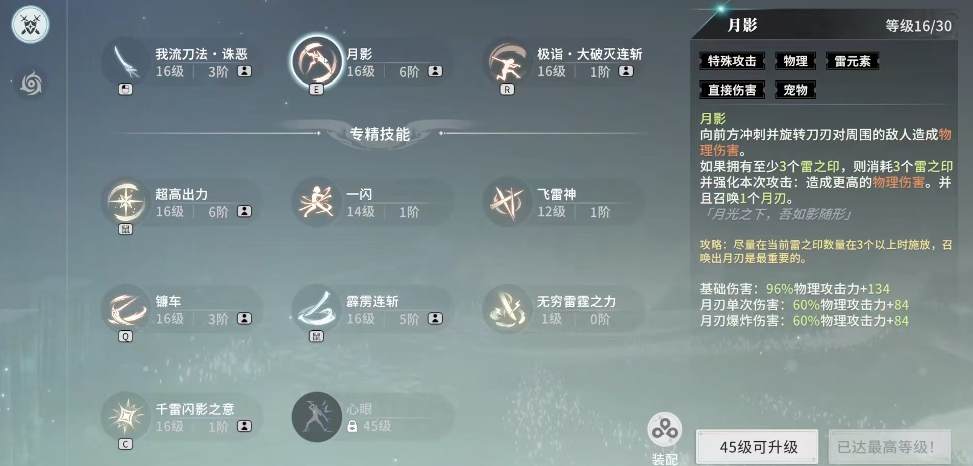 星痕共鸣雷影剑士怎么玩 星痕共鸣雷影剑士流派详解