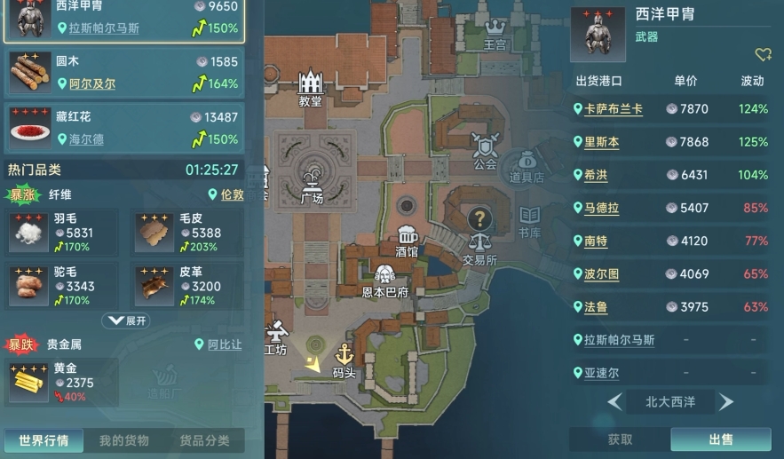 大航海時代傳說跑商攻略 大航海時代傳說跑商玩法介紹