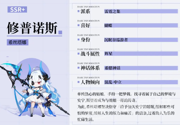 时隙之旅修普诺斯强度解析 时隙之旅修普诺斯角色技能与玩法指南