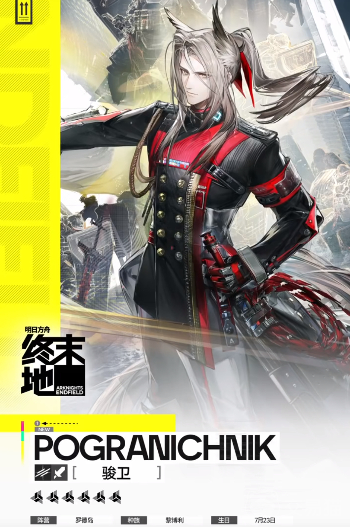 明日方舟终末地骏卫干员是谁 明日方舟终末地骏卫技能强度解析