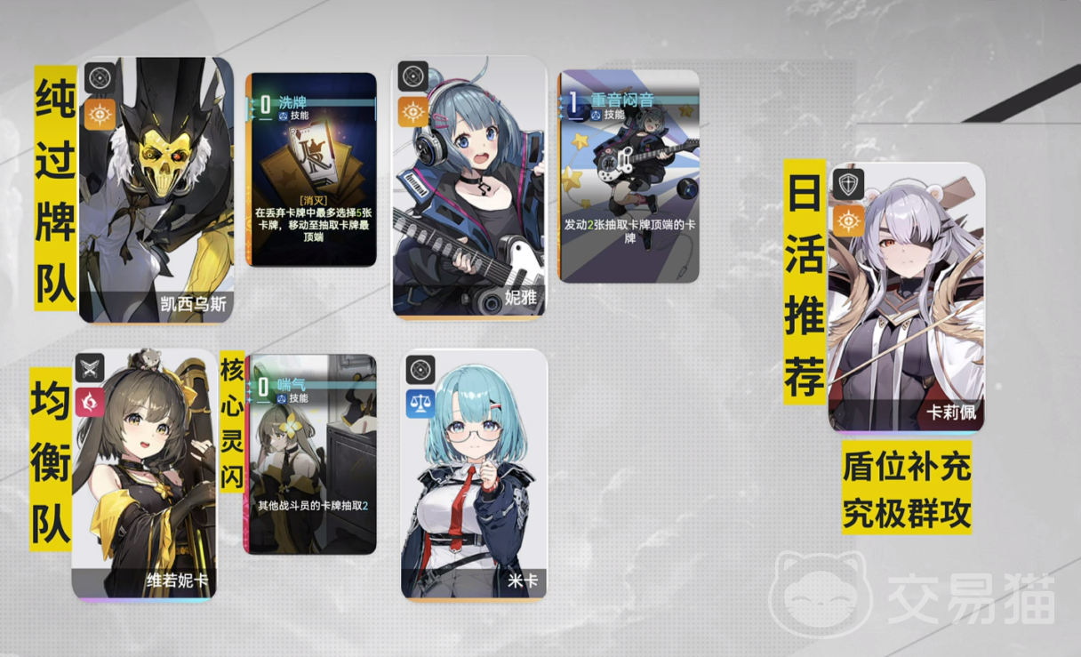 卡厄思梦境配队攻略 卡厄思梦境平民阵容搭配技巧