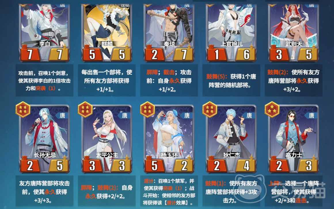 千机阵阵容攻略 千机阵手游阵容搭配推荐