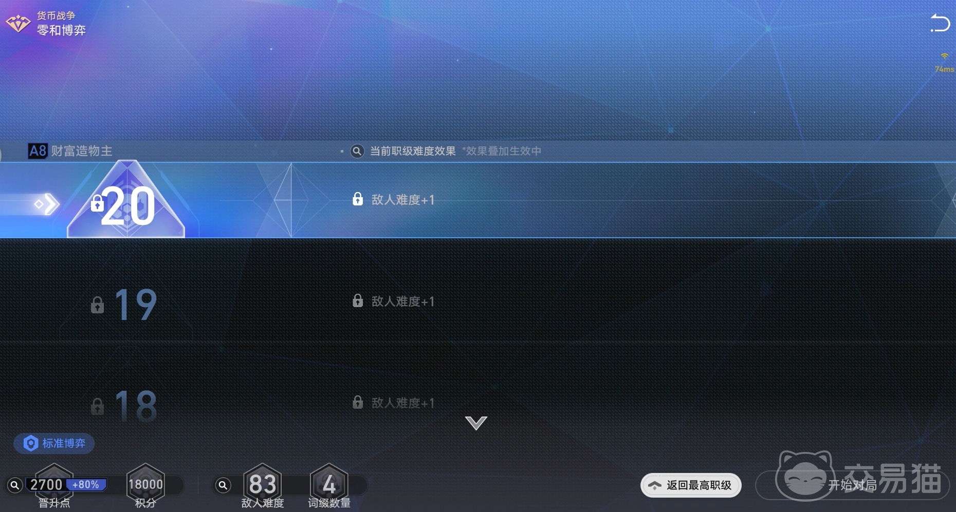 崩坏星穹铁道货币战争财富造物主进阶攻略 崩坏星穹铁道财富造物主高效上分技巧分享