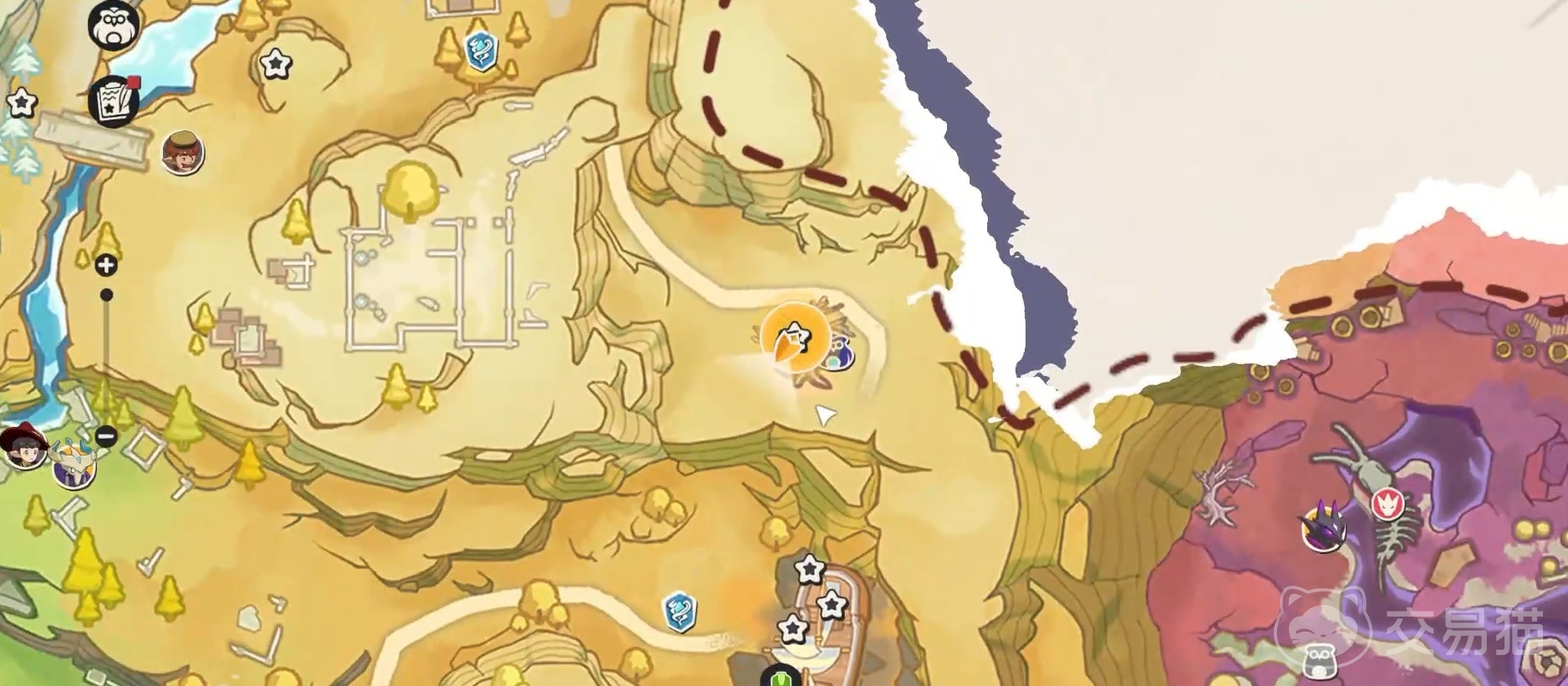 洛克王国世界星霜崖地跑图攻略 洛克王国世界星霜崖地全路线详解与快速通关技巧