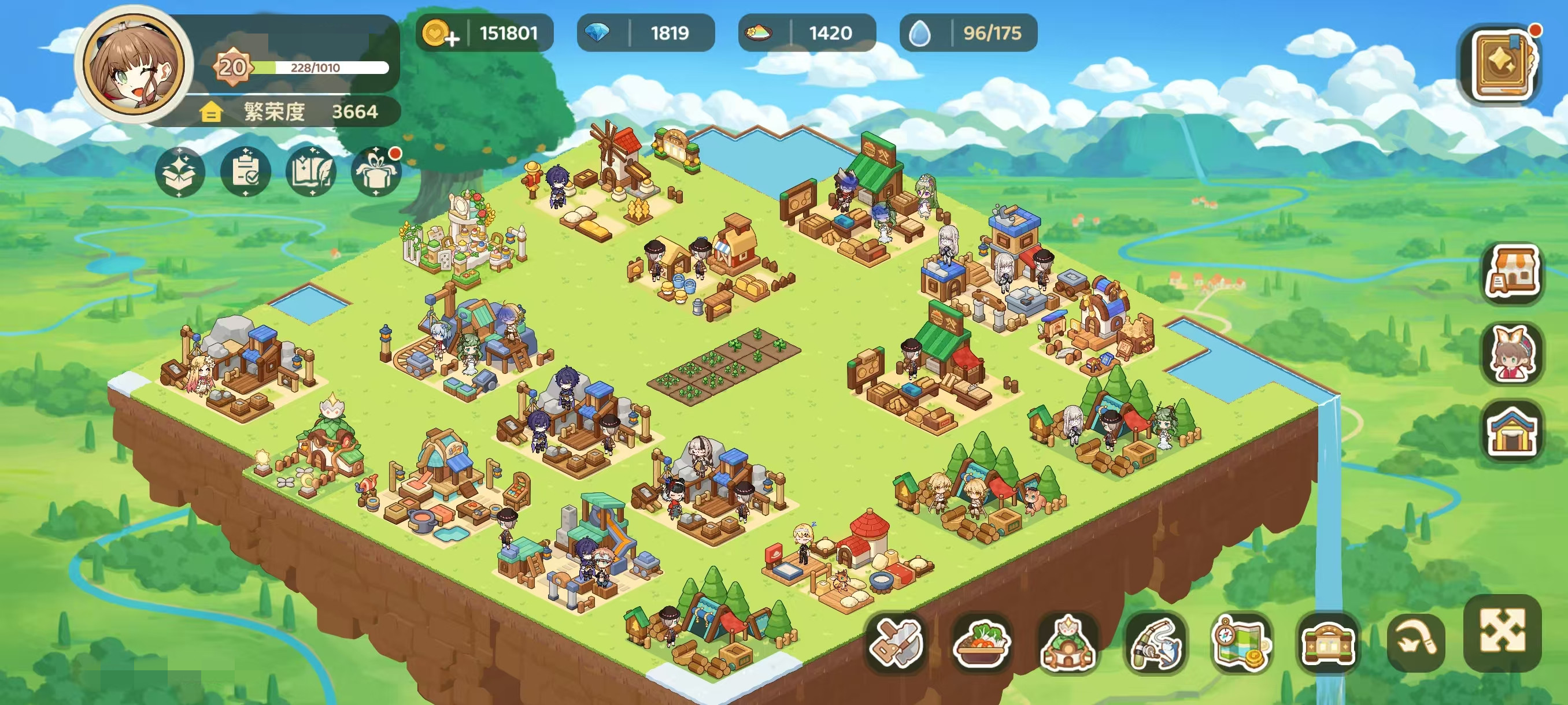 天空岛传说生产系统玩法详解 天空岛传说资源采集与制造流程指南