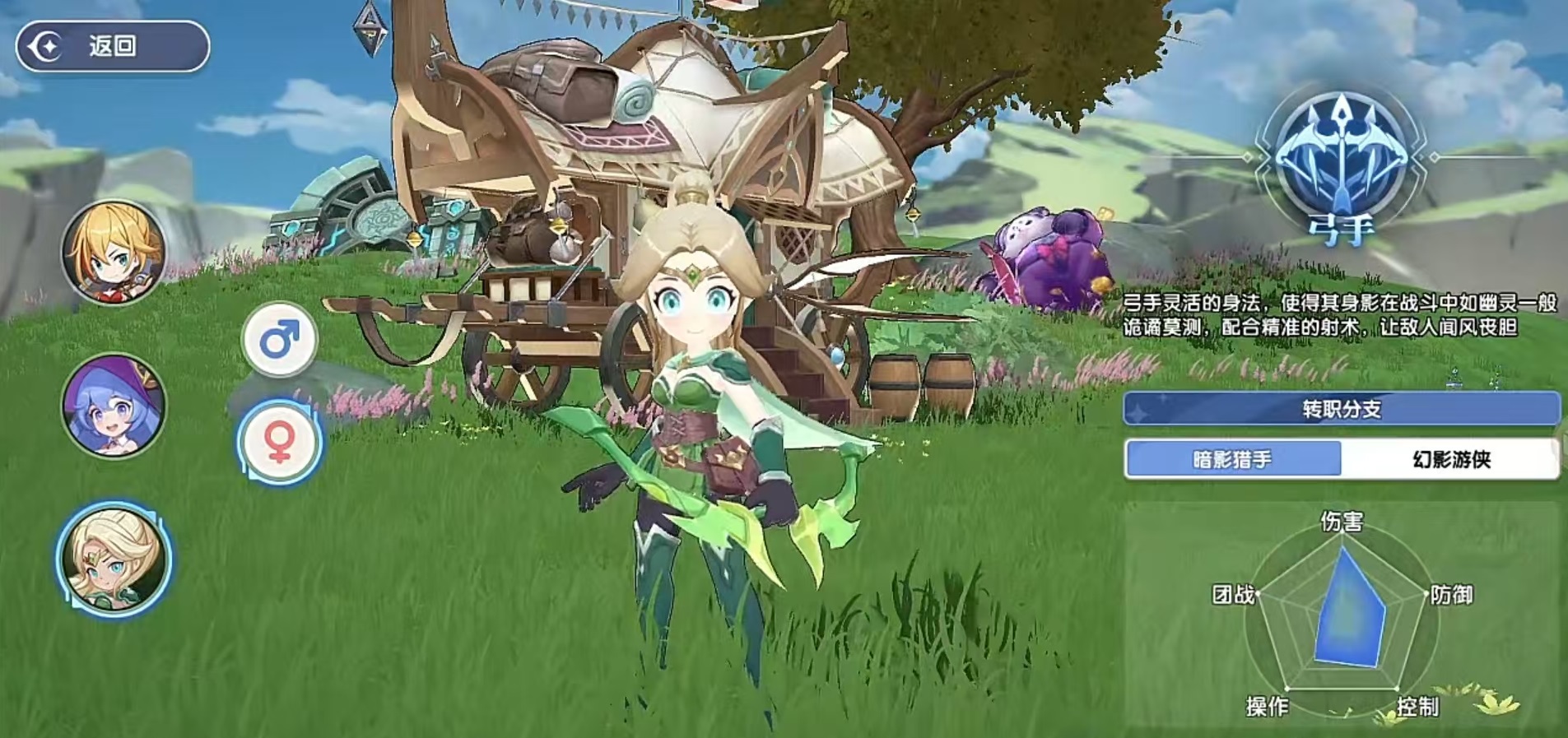 风之国世界弓手怎么玩 风之国世界弓手职业攻略与实战技巧