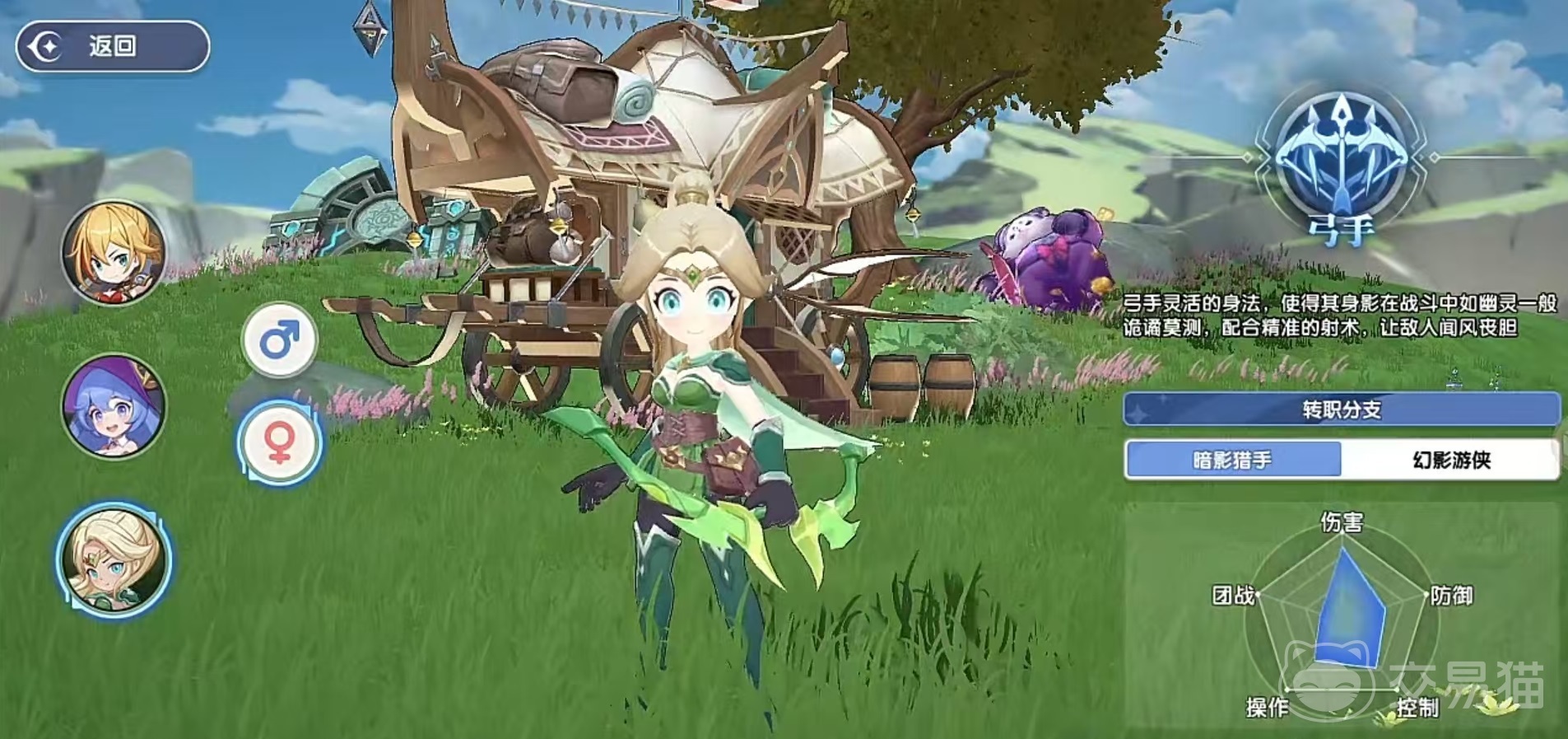 风之国世界弓手怎么玩 风之国世界弓手职业攻略与实战技巧