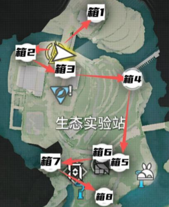 明日方舟终末地 武陵城全资源点位分布与高效采集路线指南