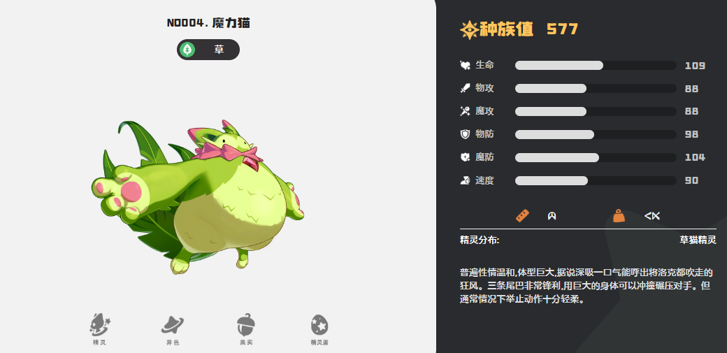 洛克王国世界魔力猫角色图鉴与实战强度分析 洛克王国世界手游魔力猫技能搭配与培养攻略