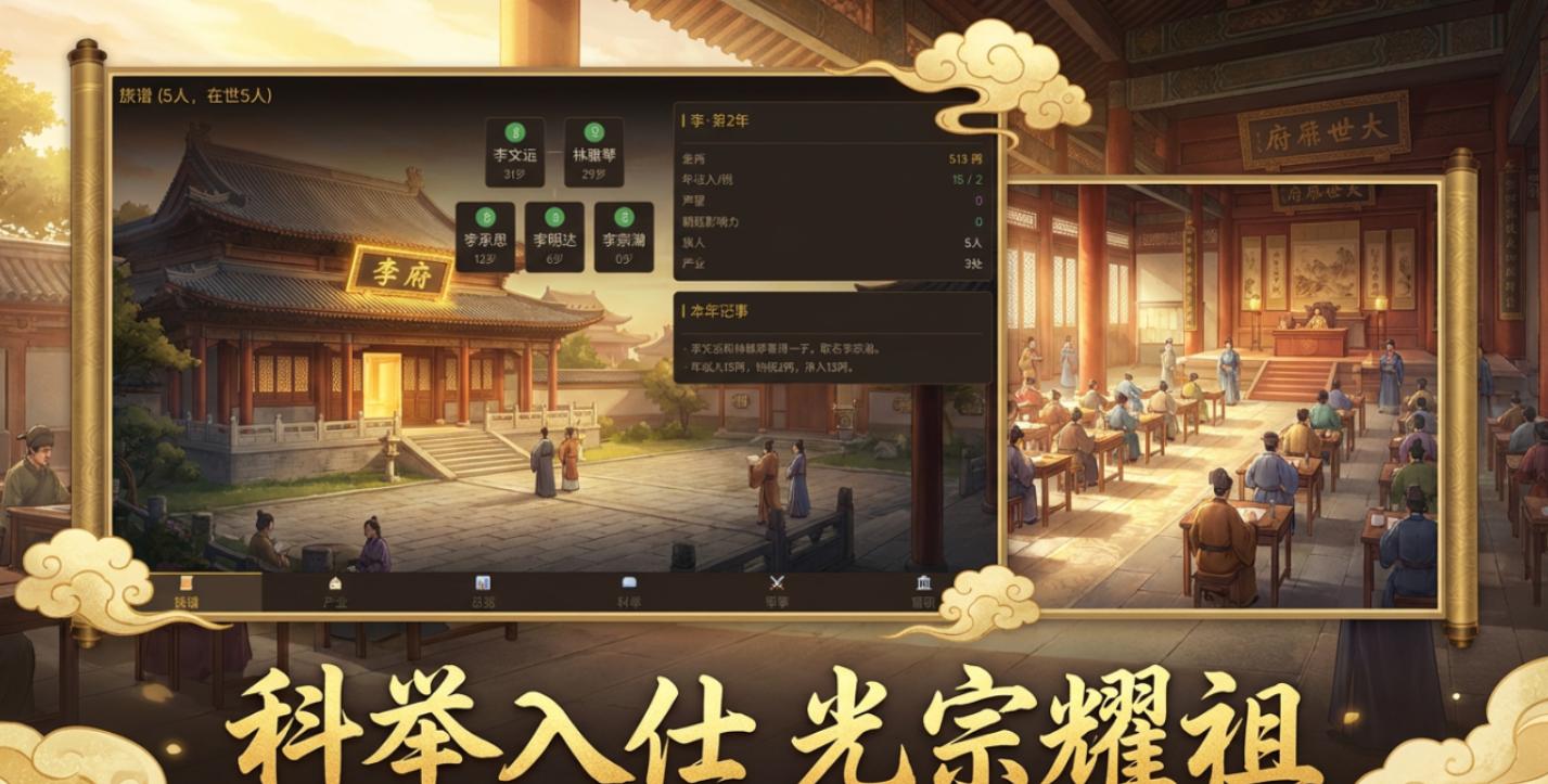 百年世家手游好玩吗 百年世家手游核心玩法与真实体验评测