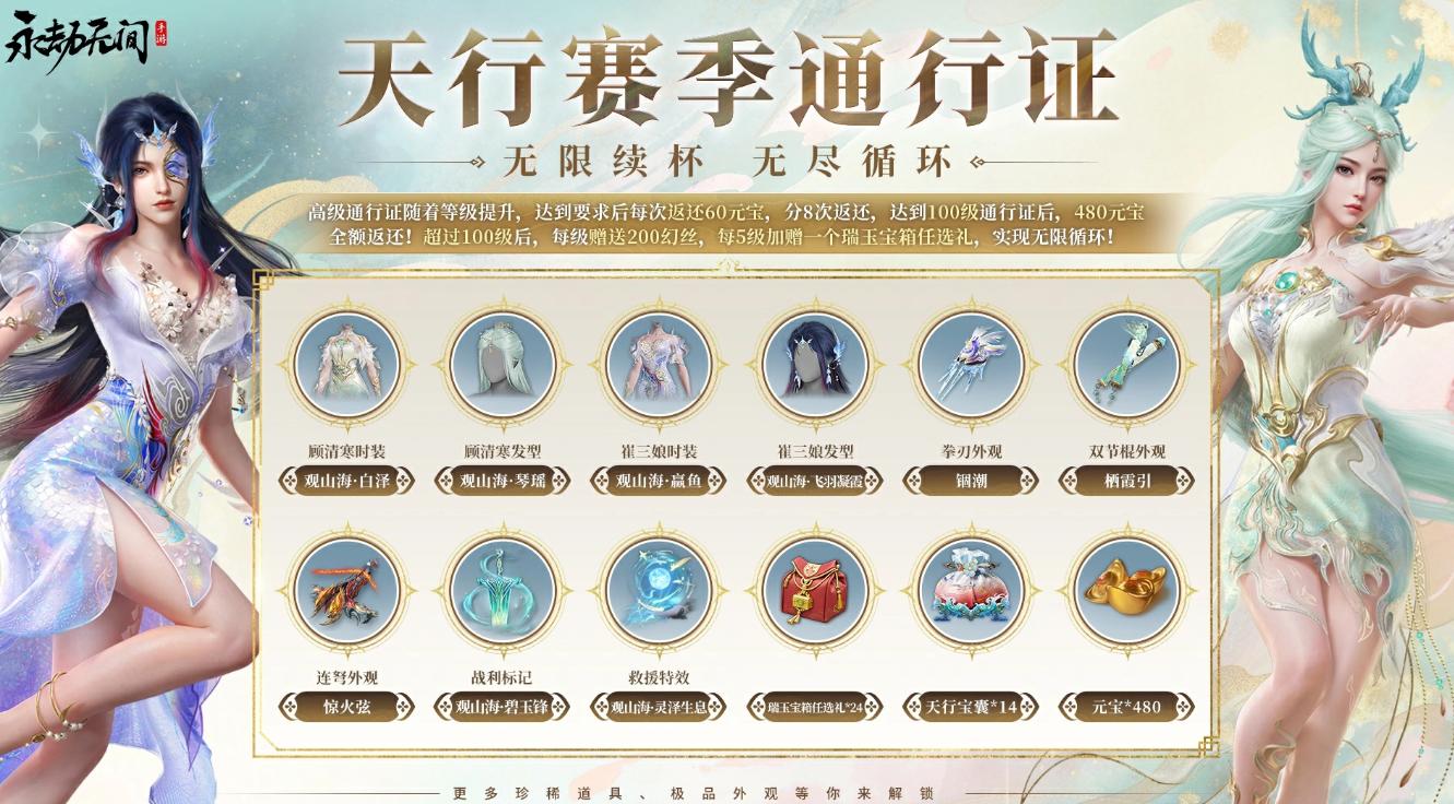 《永劫无间》天行赛季通行证价格及全奖励汇总