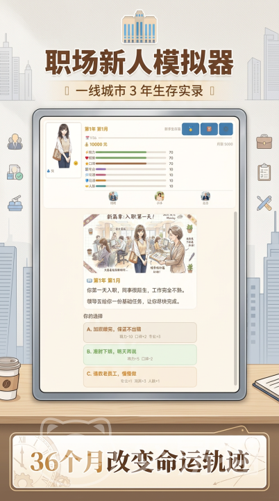 职场新人模拟器好玩吗 职场新人模拟器游戏玩法与真实体验评测