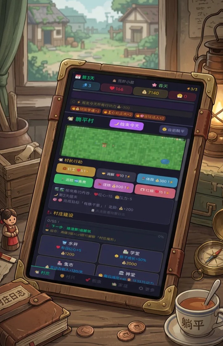 躺平村物语上线时间 躺平村物语正式开服日期公布