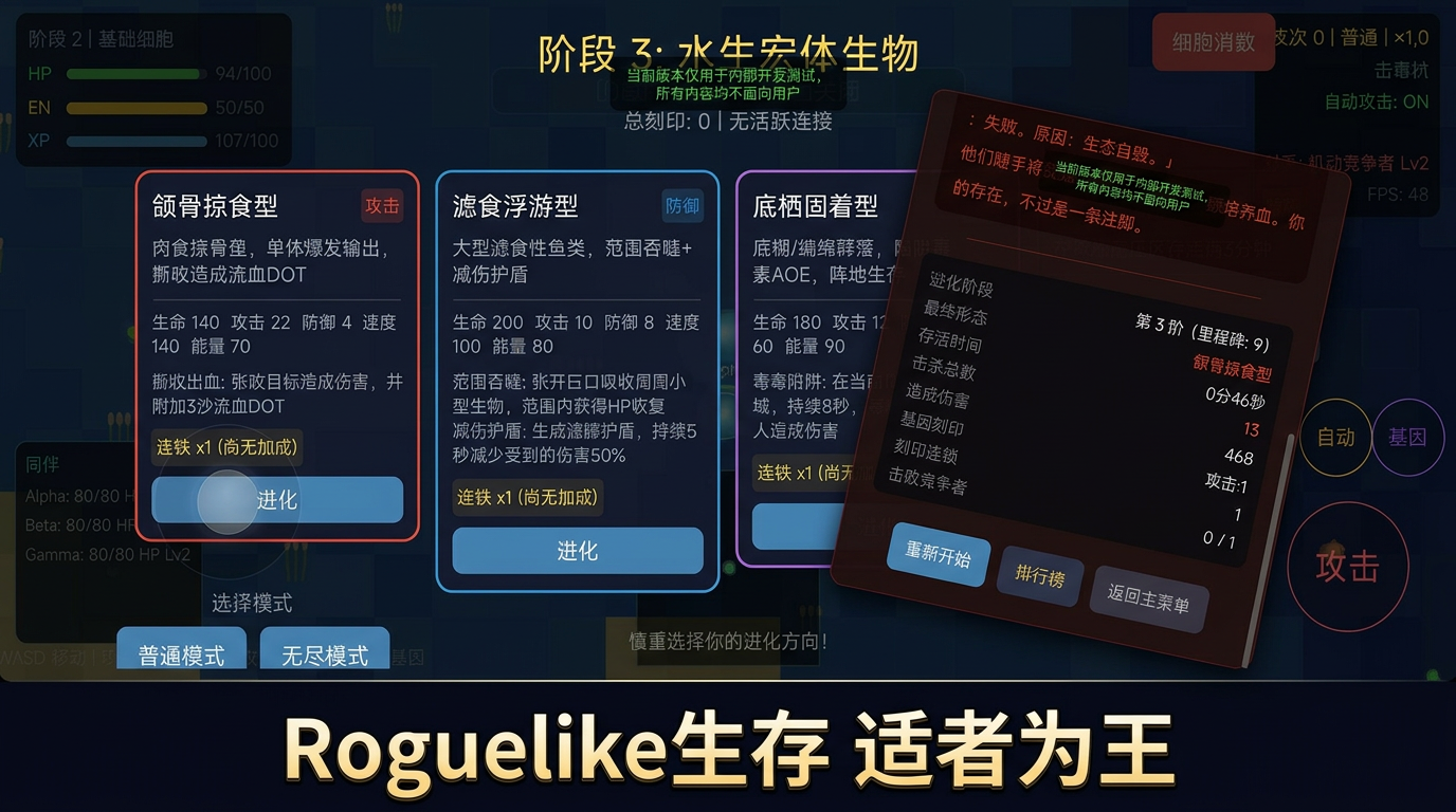 生物进化2手游好玩吗 生物进化2手游核心玩法与特色系统详解