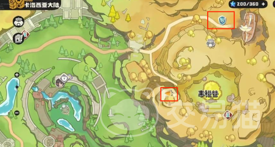 洛克王国世界丰裕谷位置详解及可捕捉精灵图鉴