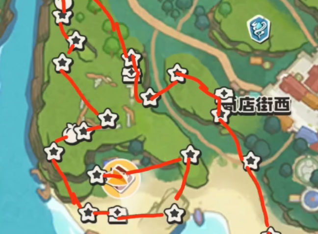 洛克王国世界商店街西位置指南 洛克王国世界商店街西详细地图与入口说明