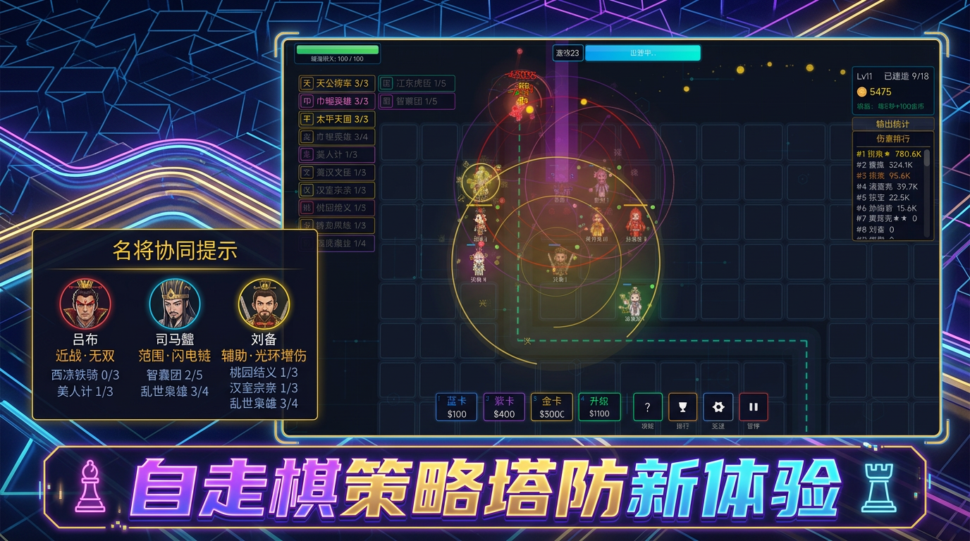 霓虹塔防三国好玩吗 霓虹塔防三国深度评测与玩法解析