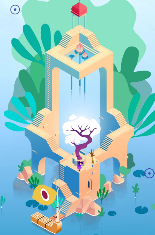 纪念碑谷3花朵关卡通关攻略 纪念碑谷3双花解谜详细步骤与技巧