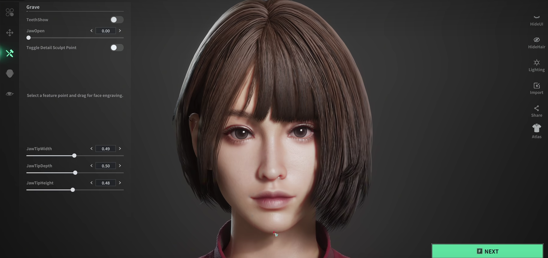 棱镜2033捏脸系统详解 棱镜2033人脸自定义功能与实操体验