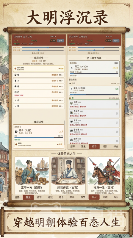 大明浮沉录手游上线时间揭晓|大明浮沉录开服日期及公测信息