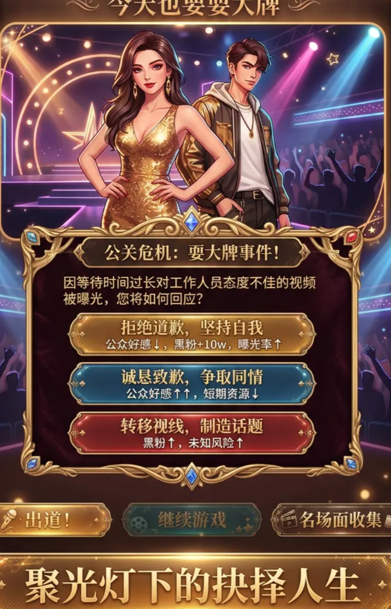 《明星模拟器》“耍大牌”模式开启！上线时间预测抢先看，预约攻略全解锁