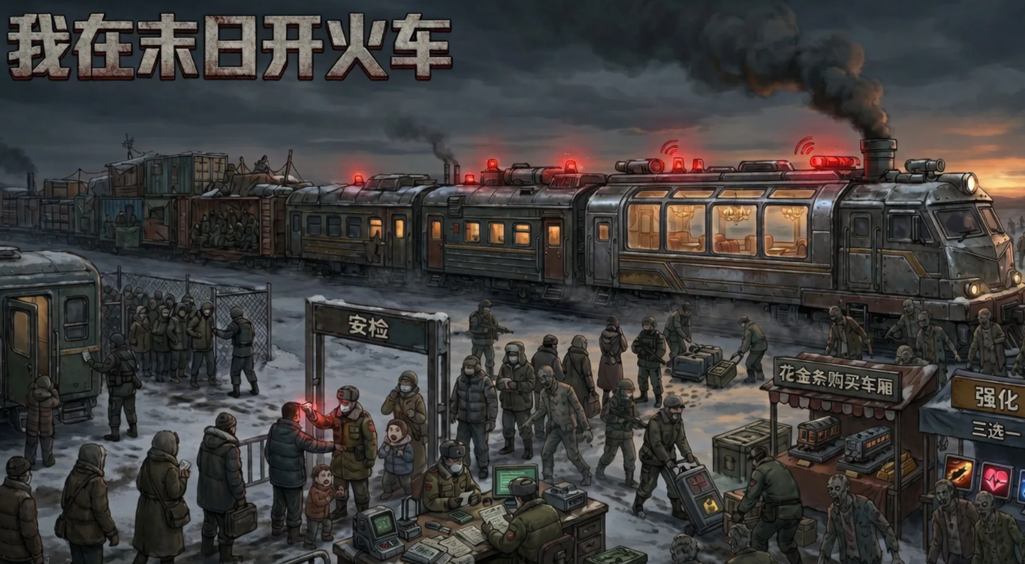 《我在末日开火车》手游正式开服时间与全平台首发信息一览