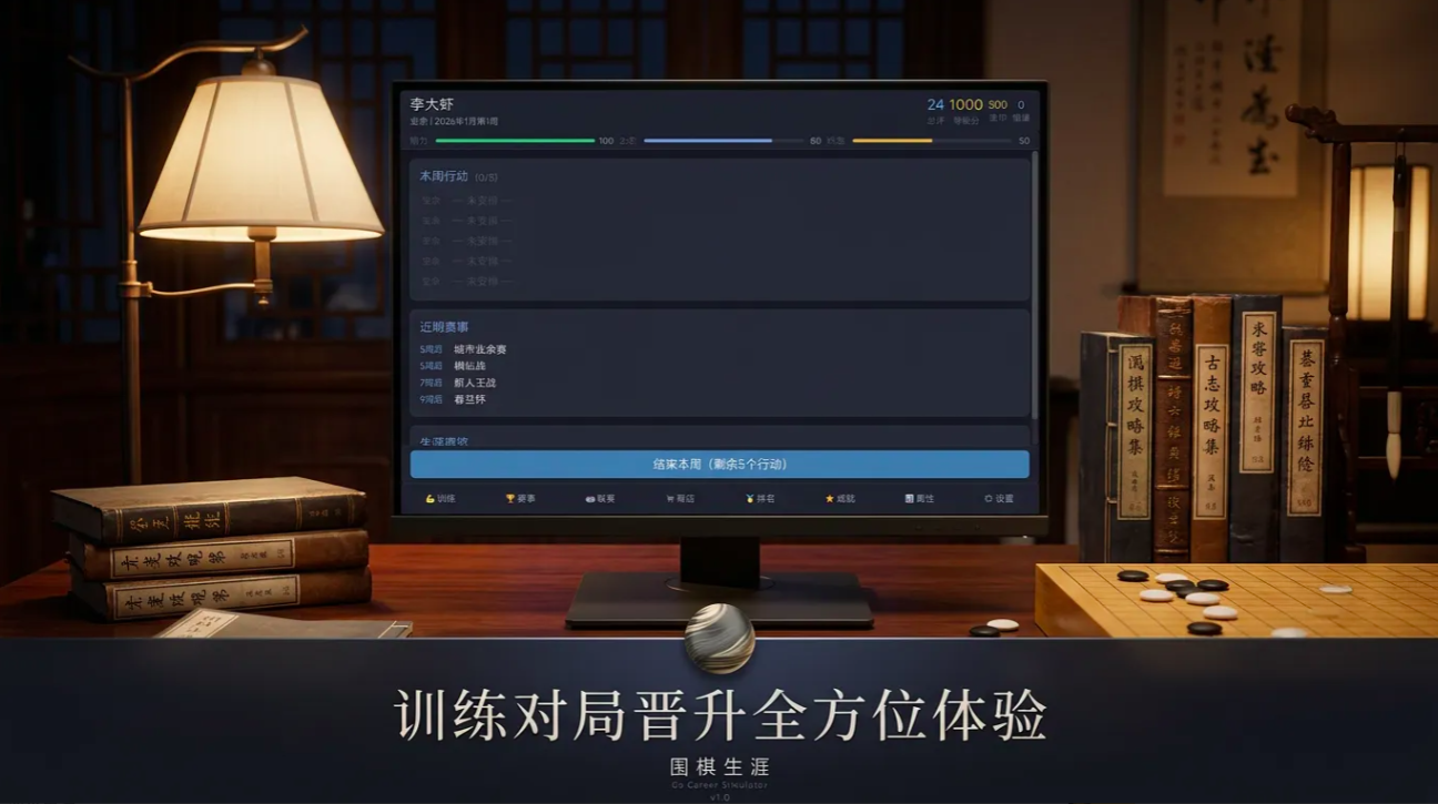 围棋生涯手游上线时间：官方公布开服日期