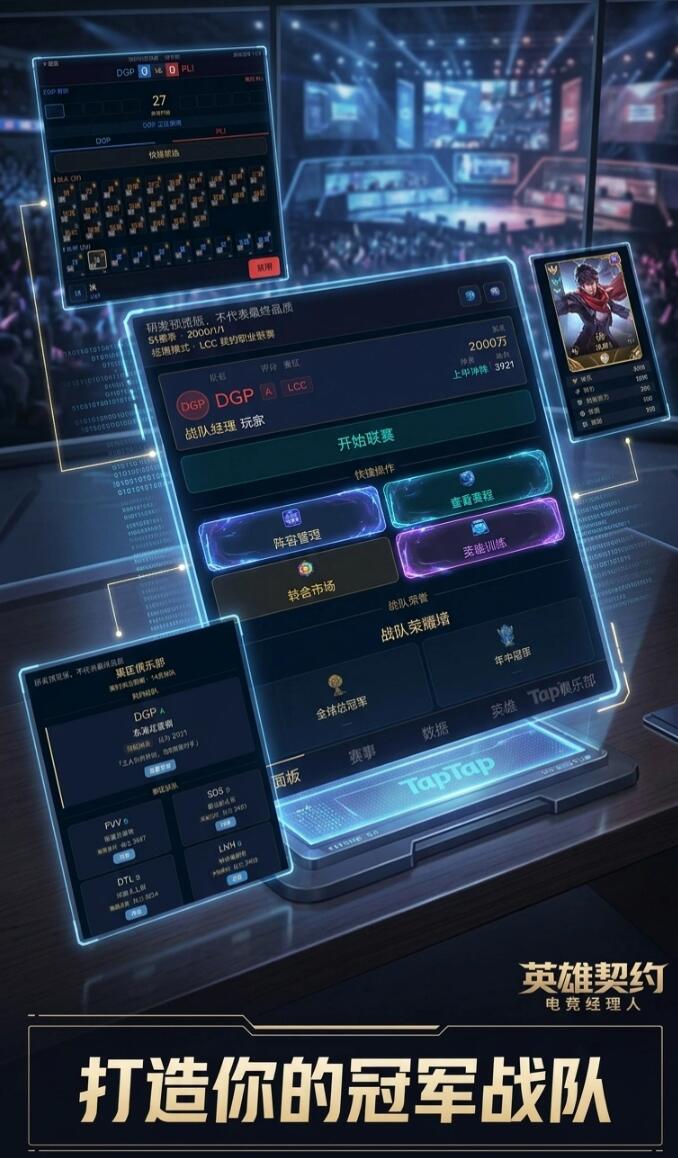 英雄契约全球电竞经理人 公测时间及上线详情