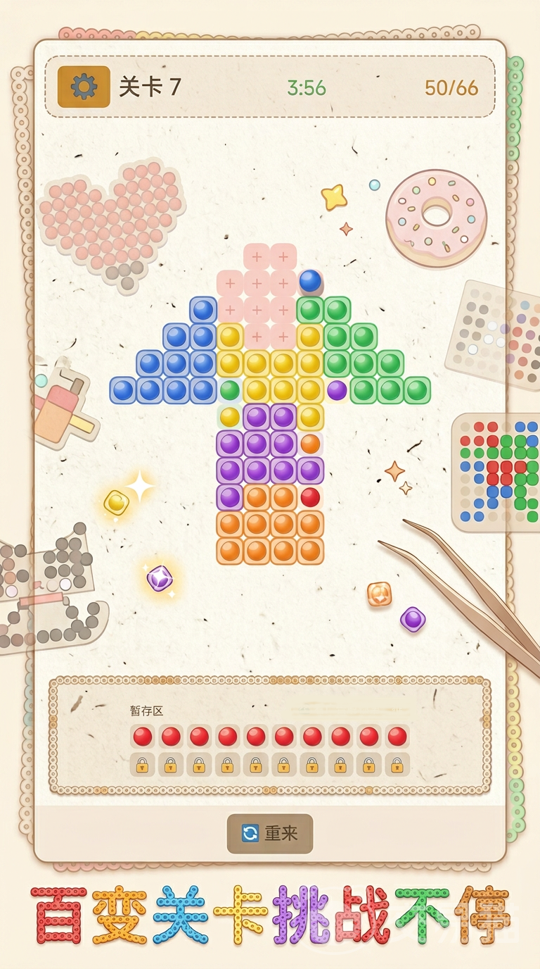 拼豆超好玩手游公测时间揭晓 拼豆超好玩手游上线日期及预约入口