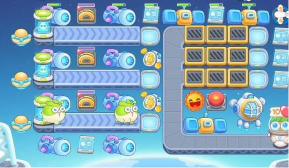 保卫萝卜4太空穿越58关攻略 保卫萝卜4第58关满星通关技巧