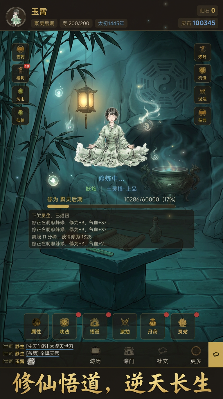 问道长生手游功法搭配攻略 问道长生手游最强功法组合与实战搭配技巧