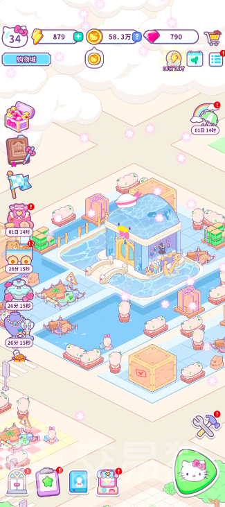 HelloKittyMyDreamStore购物小镇营收提升攻略|高效升级技巧与实战方法