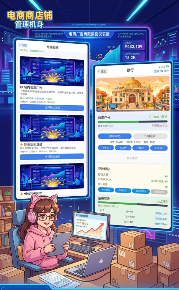 电商开网店模拟器手游随机事件应对指南 电商开网店模拟器手游高概率随机事件处理技巧