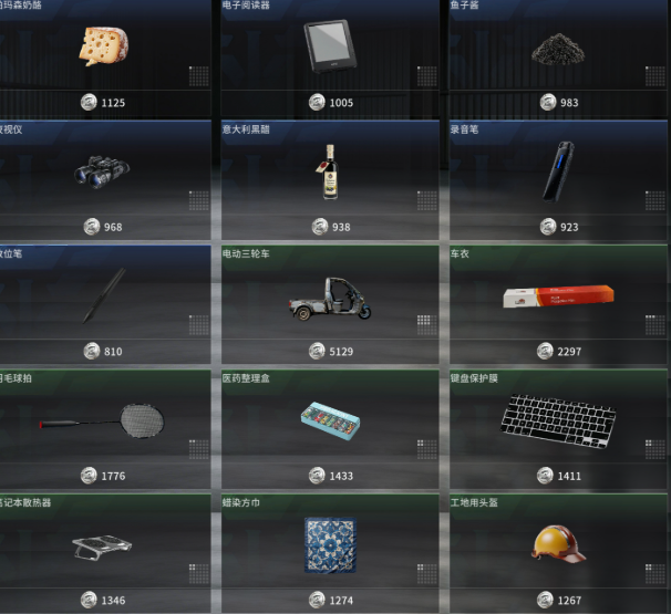 竞拍之王物品大全 竞拍之王全道具图鉴与获取方式