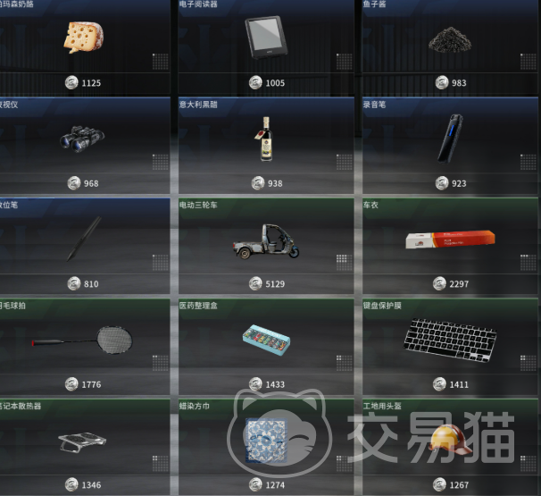 竞拍之王物品大全 竞拍之王全道具图鉴与获取方式