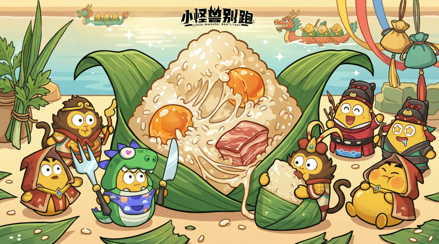 小怪兽别跑粽享一刻活动介绍｜端午主题趣味互动玩法详解