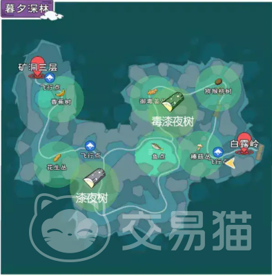 小森生活蘑菇分布位置大全 小森生活各类蘑菇采集地点详解
