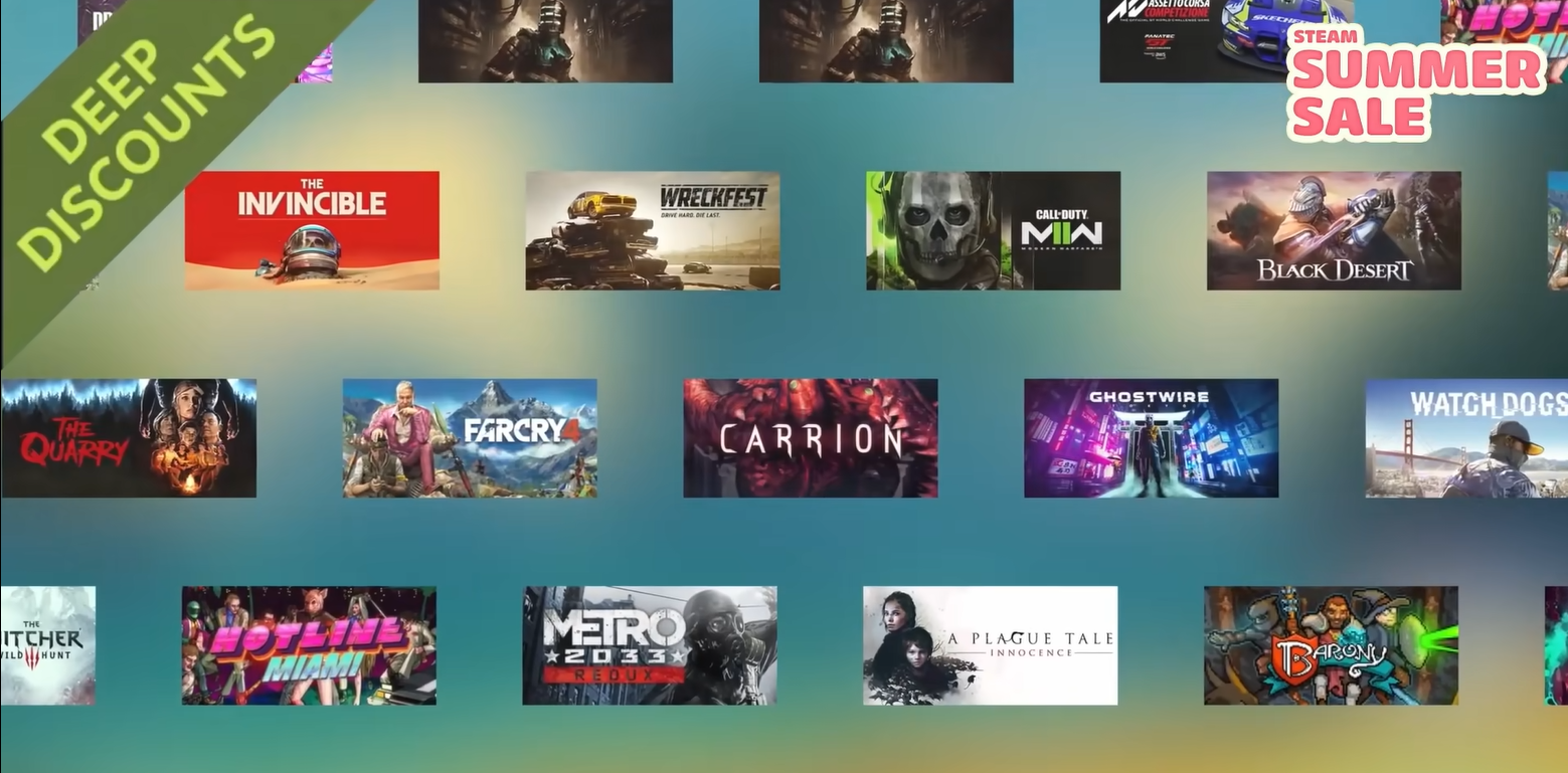 Steam夏促打折游戏推荐 2026年Steam夏季促销热门折扣游戏一览