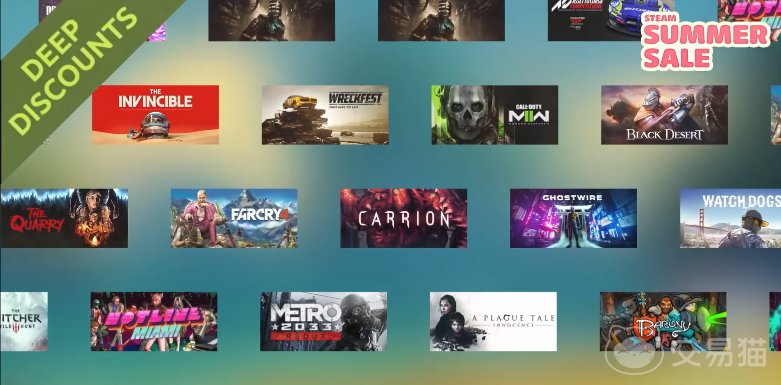 Steam夏促打折游戏推荐 2026年Steam夏季促销热门折扣游戏一览