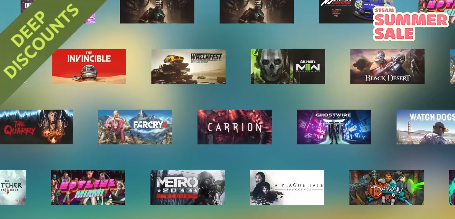 Steam夏季大促2026 Steam夏季促销折扣游戏推荐与省钱攻略