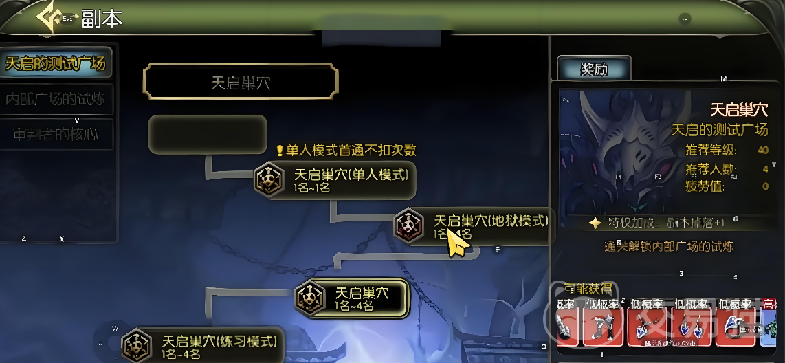 龙之谷启程天启巢穴通关攻略 龙之谷启程高效率天启巢穴打法详解
