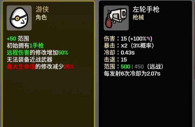 土豆兄弟手机版左轮武器强度解析｜土豆兄弟手机版左轮伤害、射速与实战表现全面评测