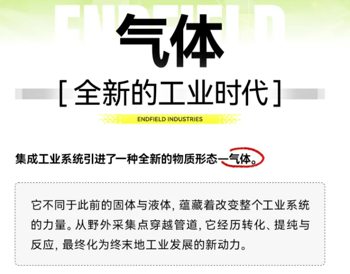 明日方舟终末地集成工业系统气体详解 什么是集成工业系统气体