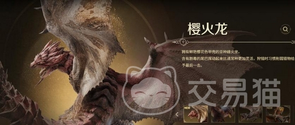 怪物猎人旅人 樱火龙套装是否存在|樱火龙套装属性与效果详解