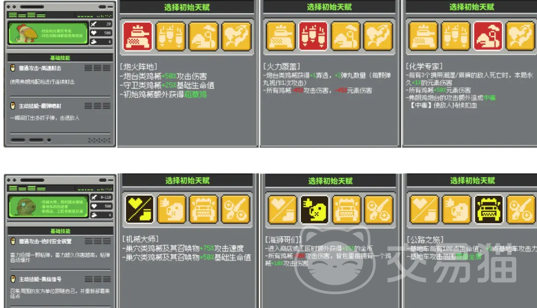 鸡械绿洲角色天赋搭配指南 鸡械绿洲最强天赋组合与实战应用