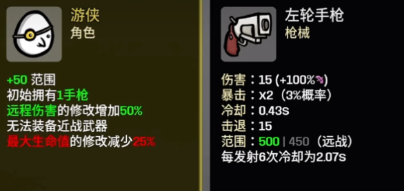 土豆兄弟手机版左轮武器详解  
土豆兄弟手机版左轮属性、搭配与实战技巧全解析