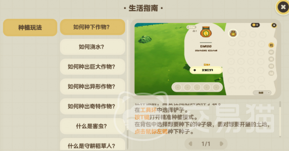 星布谷地丰硕作物种植 星布谷地高产作物种植全流程攻略