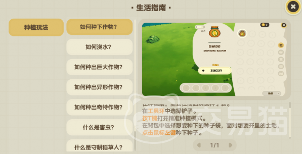 星布谷地作物种植技巧全解析 星布谷地高产高效种植方法指南
